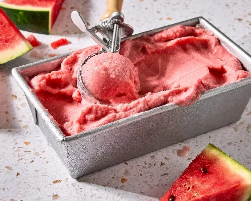 Sorbet au melon d’eau à 5 ingrédients