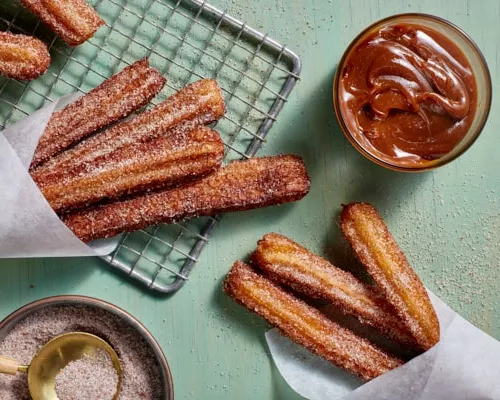 Churros au dulce de leche